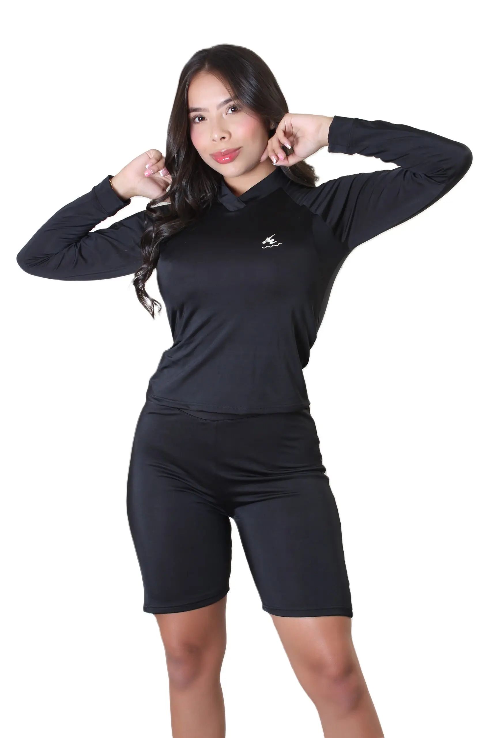 Vestido de baño conjunto buzo señorero