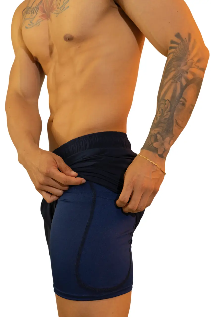 Pantaloneta de baño náutica