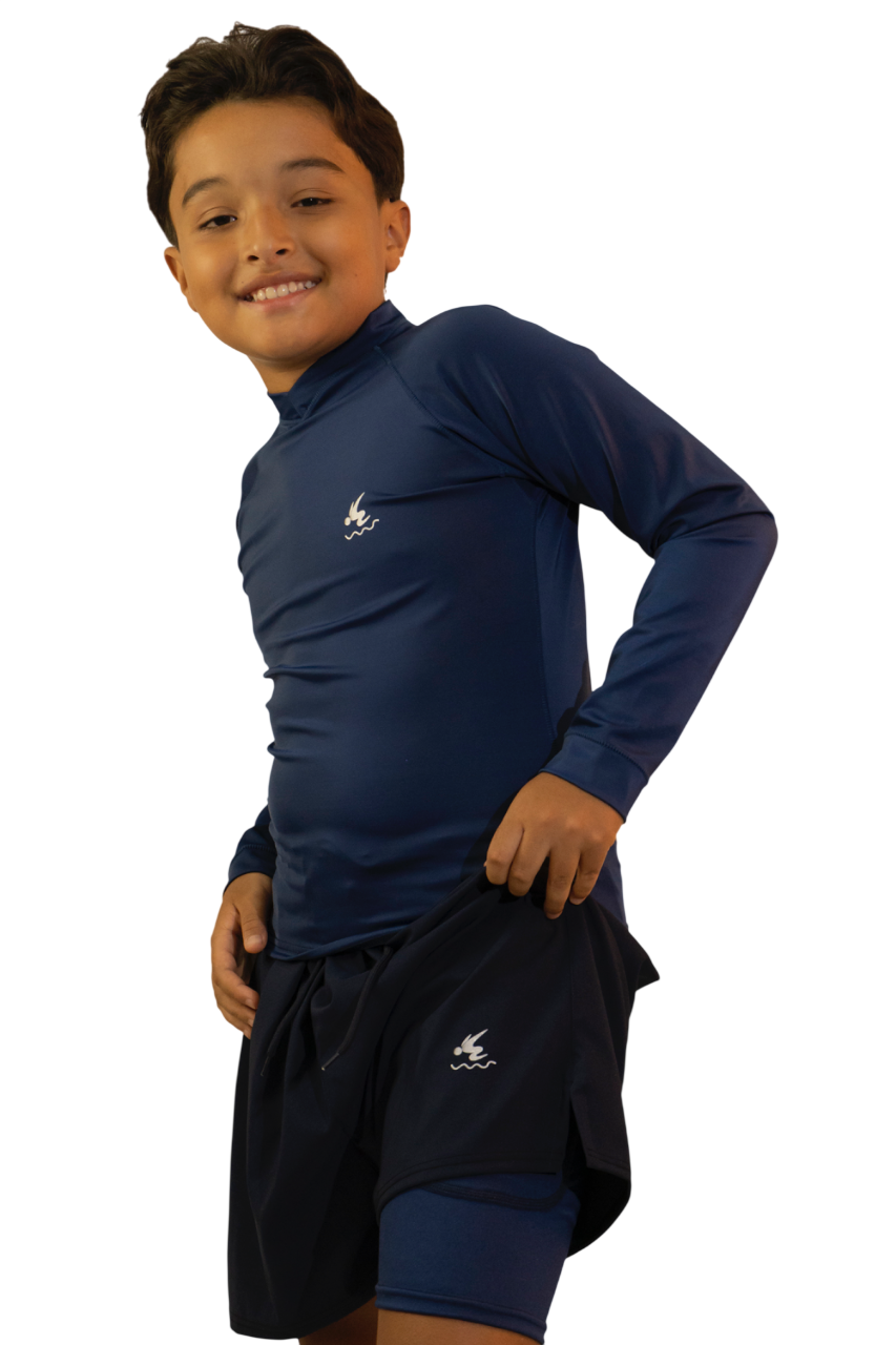 Pantaloneta de baño náutica